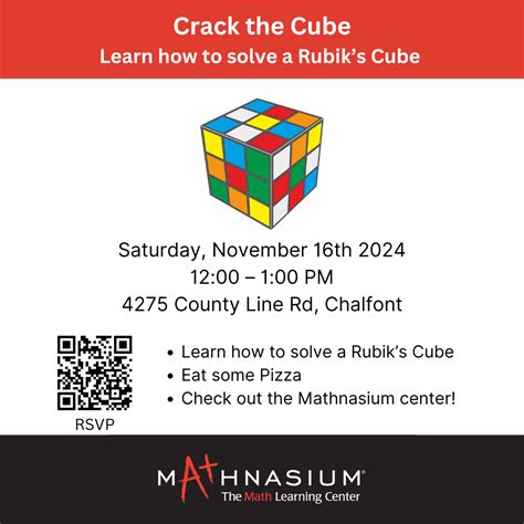 Crack the Cube: Learn How to Solve a Rubik's Cube - Bucks County Parent