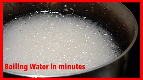 Boiling Water Tutorial (Learn to boil water in 1 minute) - YouTube