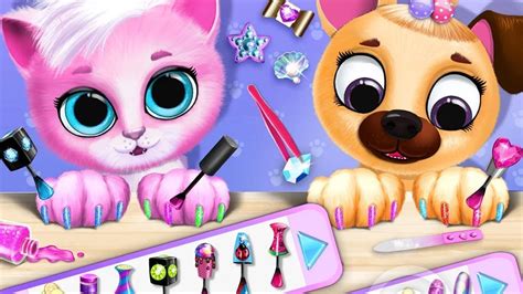 Kiki & Fifi Pet Beauty Salon - Haircut & Makeup - Fun Animal Makeover ...