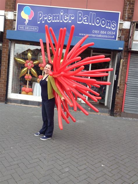 Balloon backpack - perfect for attracting attention, on stage or in a ...