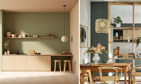 Cuisine verte et bois : 20 idées déco pour vous inspirer
