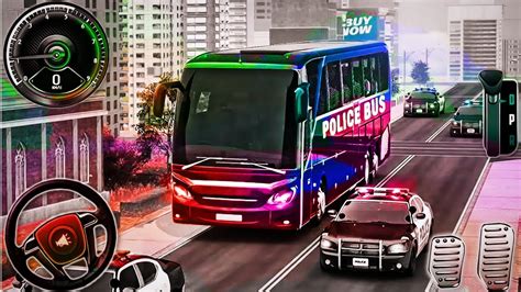 Police Prisoner Bus Transport Simulator 3D - US Police Bus Service ...