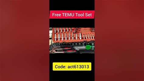 Tool Set From TEMU 151 PCS Free Ratchet Set #temu #toolset #tools - YouTube