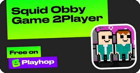 Squid Obby Game 2Player (per FaBuKaStudio): Juega Gratis Online en Playhop