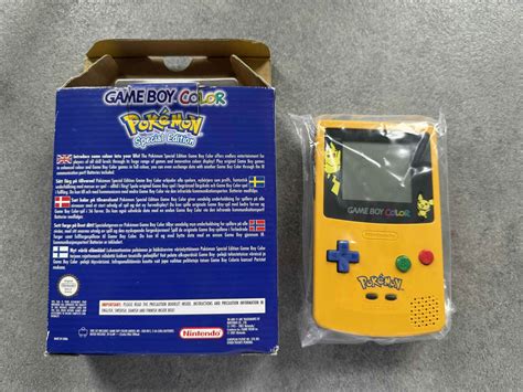 Nintendo Game Boy Color Pikachu The Movie Console - Consolevariations