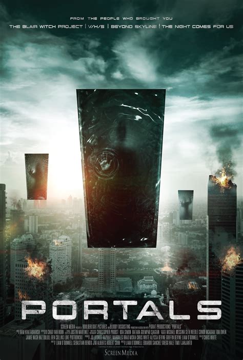 First Poster for Sci-Fi Thriller 'Portals' - A series of worldwide ...