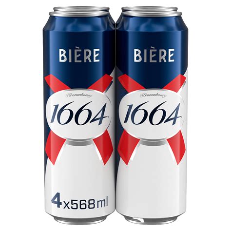1664 Biere 4 x 568ml - Bargain Booze