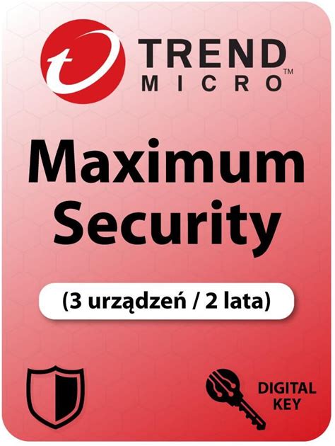 Trend Micro Maximum Security (3 narzędzie / 2 roky) (Cyfrowy klucz ...