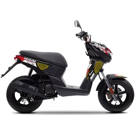 YAMAHA 50 SLIDER / MBK 50 STUNT- 07/17 - KIT DECO KUTVEK YASUNI ROUGE ...