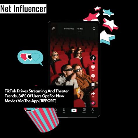 TikTok Drives Streaming And Theater Trends, 34% Of Users Opt For New ...