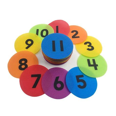 Early Learning Classroom Supplies 48 Pieces Number Spots Markers ...