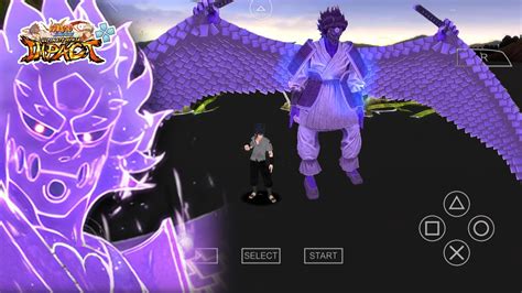 Sasuke Rinnegan Jump Force PPSSPP - Naruto Ultimate Ninja Impact DLC 3D Skin