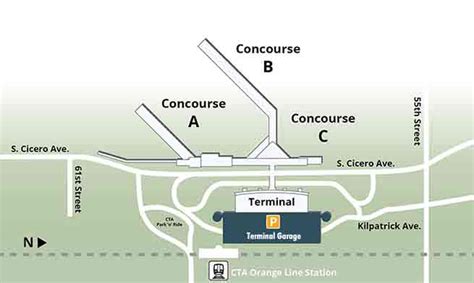 Chicago Midway Airport Parking From $4.50 (̶$̶7̶) | MDW Parking