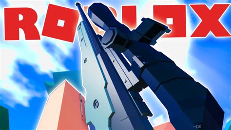 crafting the GREATEST SNIPER EVER on Roblox (weird gun game FPS)