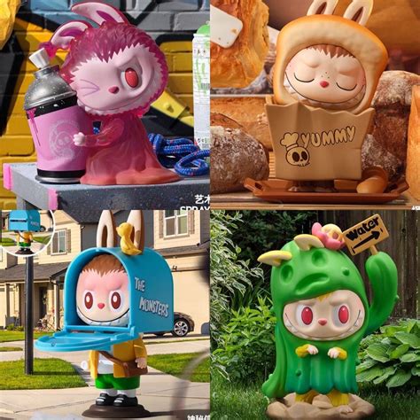 LABUBU THE MONSTERS ALMOST HIDDEN POPMART / FULL SET / SINGLE BLIND BOX ...