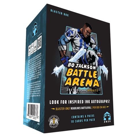 Bo Jackson Battle Arena 2025 Alpha Update Blaster Box | A to Z Collectibles