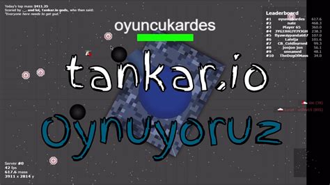 diep.io çakması tankar.io oynadık ve 1. olduk | Mass mode - YouTube