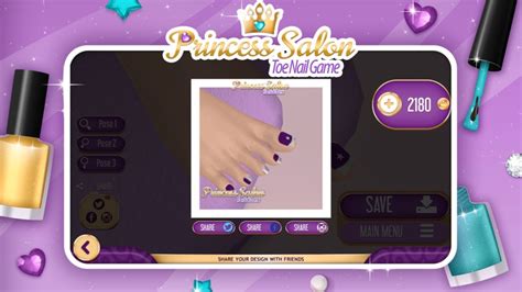 Toe Nail Game: Princess Salon for Fashion Pedicure by Dimitrije Petkovic