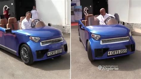 L'Algérie présente sa première voiture électrique polyvalente (VIDÉO)