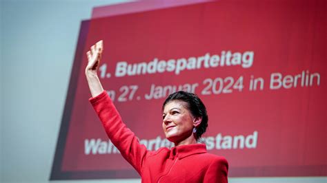Bündnis Sahra Wagenknecht - wie erfolgreich kann die Partei werden ...