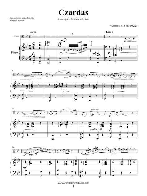 Czardas V Lap Ffirst | PDF
