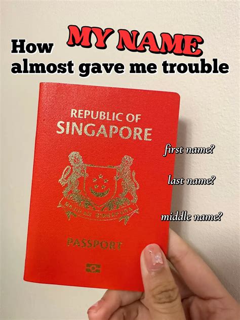 Singapore easier name identification - Lemon8 Search
