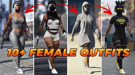 EXCLUSIVE: 10+ Solo Casual GTA 5 Female Outfits! - YouTube