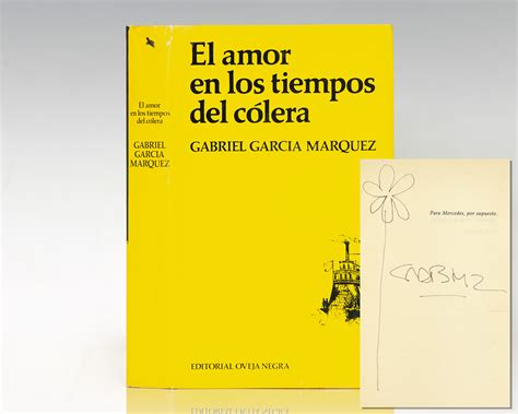 El Amor en los Tiempos del Colera First Edition Signed