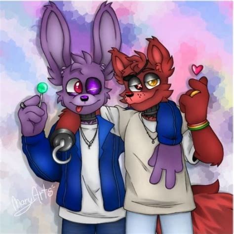 bonnie and foxy bffs - YouTube