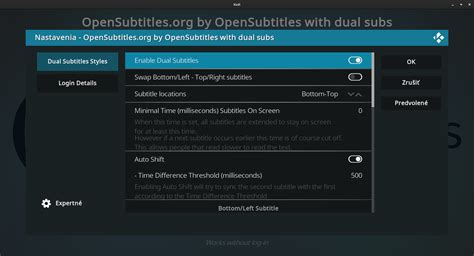 OpenSubtitles.org by OpenSubtitles Kodi Addon. - KODI ℹ️ⓝⓕⓞ