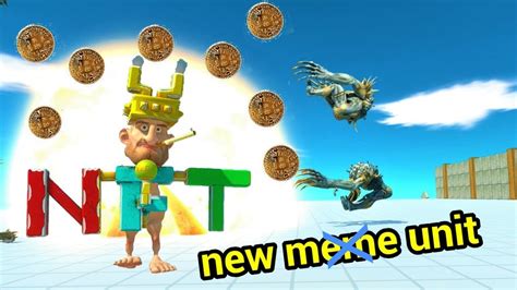 New Update !! Strongest MEME CRYPTO BRO vs every strong unit animal revolt battle simulator