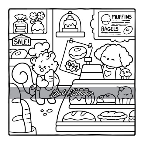 Comfy and Cozy Coloring Book (2nd Edition) – Jade Summer