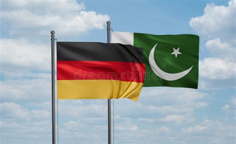 Pakistan and Germany flag stock photo. Image of association - 282761212