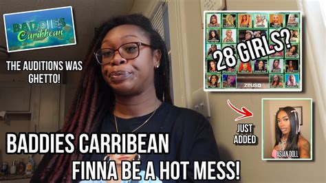 Baddies Carribean: Auditions Was GHETTO + 28 Girls This Season + Rollie ...