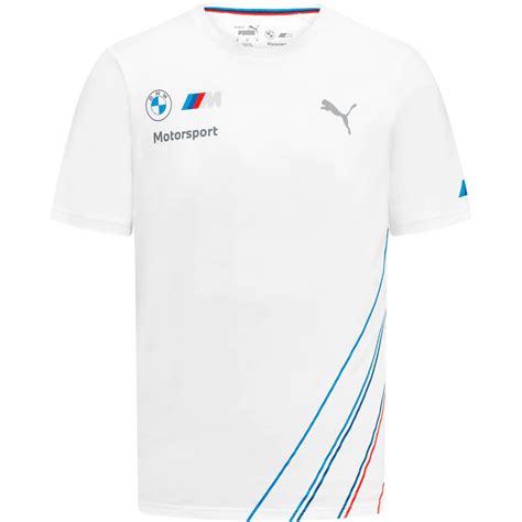 2023 BMW Motorsports Team T-Shirt White - GPStore