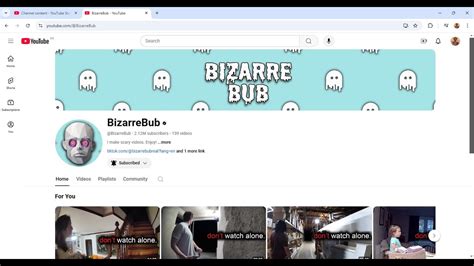 Reacting To A Scary Compilation From BizarreBub!👻 - YouTube