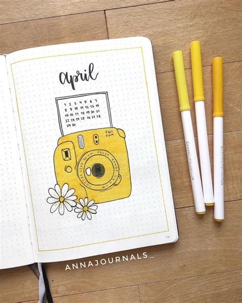 50 Best April Bullet Journal Covers To Try + Free Printables