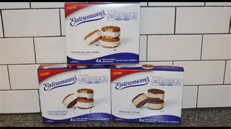 Entenmann’s Ice Cream Sandwich Cookie: Chocolate Chip, Chocolate Chip ...