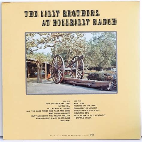 Lilly Brothers - Live At The Hillbilly Ranch - Raw Music Store