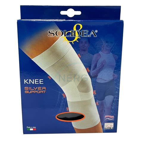 Solidea Silver Knee Support 23/32 mmHg | Wellness By Synergy ...