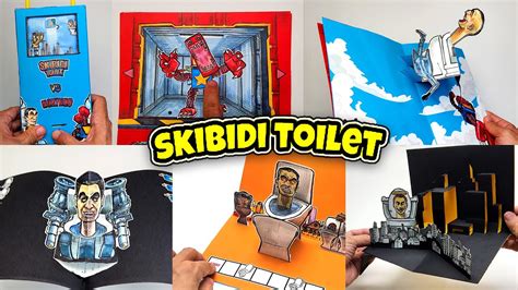 DIY Skibidi Toilet VS Project Playtime Game Card 🚽🎁 - YouTube