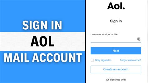 AOL Login: How to Sign in AOL Mail Account (2024)
