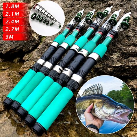 Telescopic Fishing Rod Super Short Retractable Mini Fishing Poles for ...
