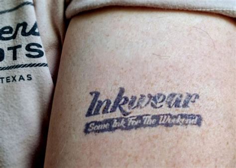 Inkwear BRANDED |Semi-Permanent Tattoo | 1 tattoo + 1 FREE | Lasts 1 to ...