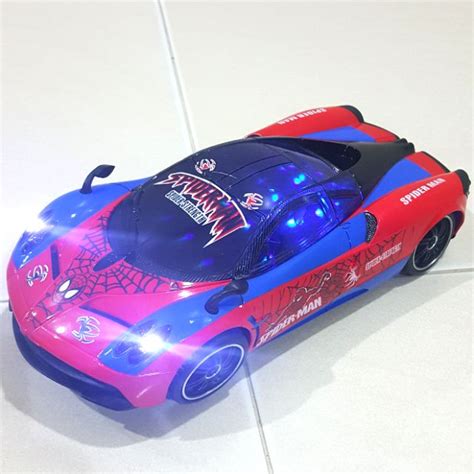 Spider-Man Super Car - Musical car toys | Shopee Malaysia
