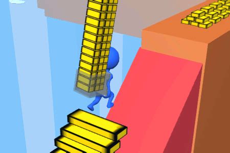 Stair Run Online : jeu de Réflexes en ligne sur Jeux-Gratuits.com