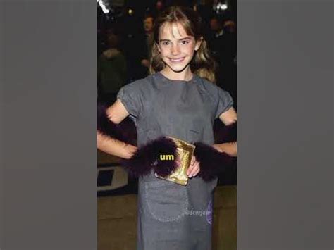 Emma Watson's First Fashion Disaster? 😂 👗 #emmawatson - YouTube