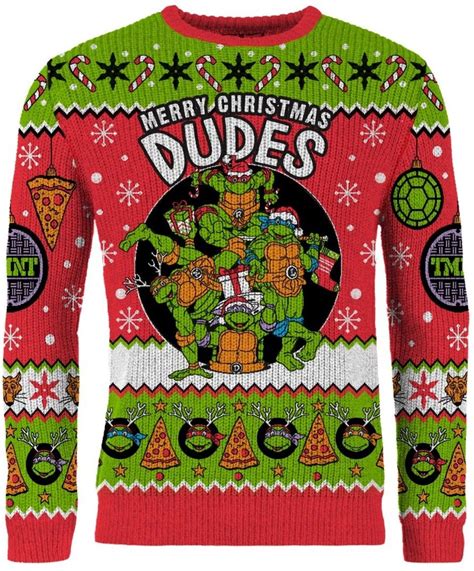 Buy Your Teenage Mutant Ninja Turtles Christmas Jumper (Free Shipping ...