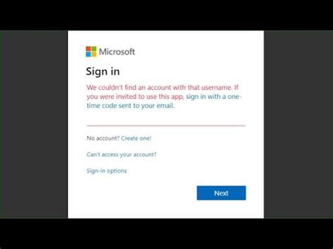 Fix Microsoft Teams Login Error We Couldn't Find An Account With That Username On Windows PC