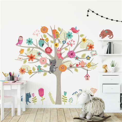 Stickers enfant arbre scandinave – Stickers STICKERS NATURE Arbres ...